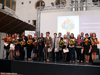 Gruppenfoto MFA-Bestenehrung