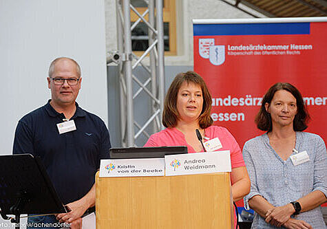 Foto von Michael Buff, Facharzt für Allgemeinmedizin, Kristin von der Beeke, Andrea Weidmann