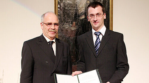 Foto von Dr. med. Gottfried von Knoblauch zu Hatzbach und Dr. med. Andreas Hecker