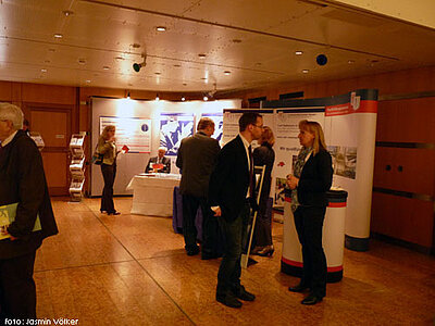Foto vom Ausstellungsforum der LÄKH