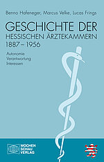 Abbildung der Titelseite des Buchs "Geschichte der hessischen Ärztekammern"