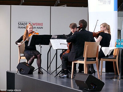 Foto vom Arando Quartett
