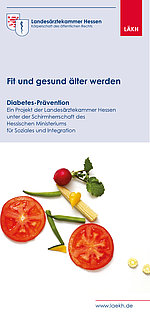 Abbildung der Titelseite des Flyers zum Diabetes-Präventionsprojekt