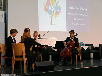 Foto vom Arando Quartett