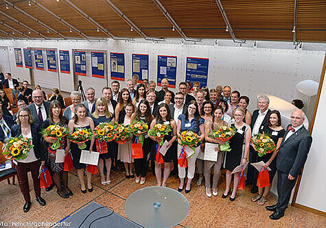 Gruppenfoto von der MFA-Bestenehrung