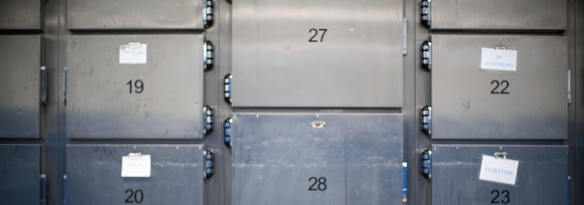 Symbolbild Leichenkühlschrank