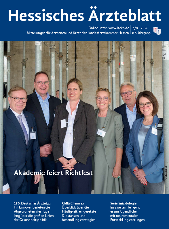 Juli/August 2026 HAE Ausgabe 7/2026