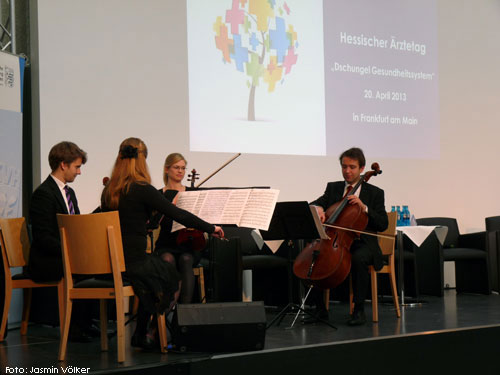 Foto vom Arando Quartett