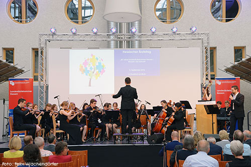 Foto vom Medizinorchester Frankfurt