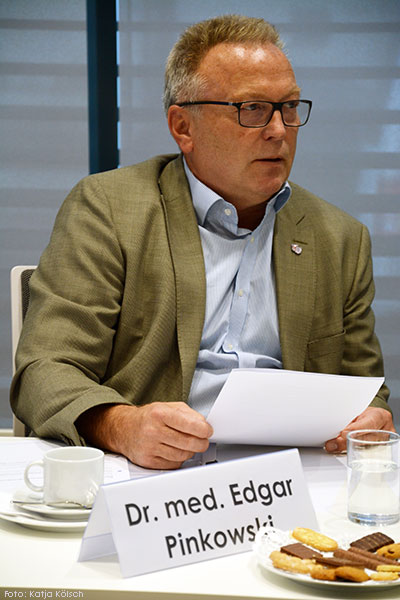 Foto von Dr. med. Edgar Pinkowski, Präsident der Landesärztekammer Hessen